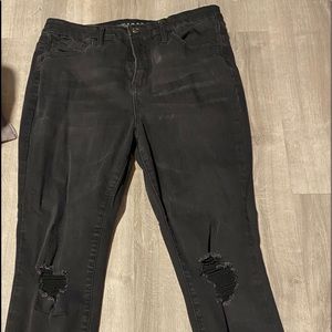 Wild fable high rise distressed jeans